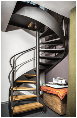 Spindeltreppe / Entwurf HSC